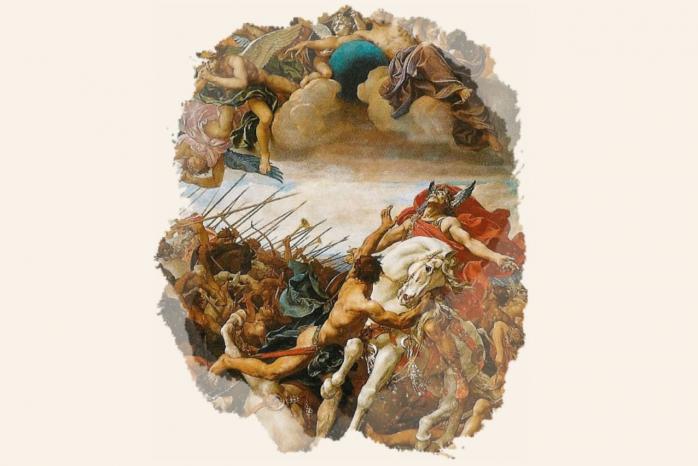 Bataille de Tolbiac - Paul-Joseph Blanc