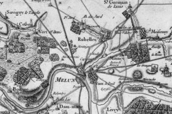Pour localiser le château de Vaux-le-Vicomte, cliquez sur la carte