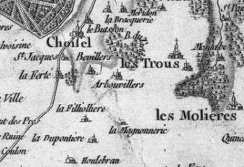 Pour localiser le château de Breteuil, cliquez sur la carte