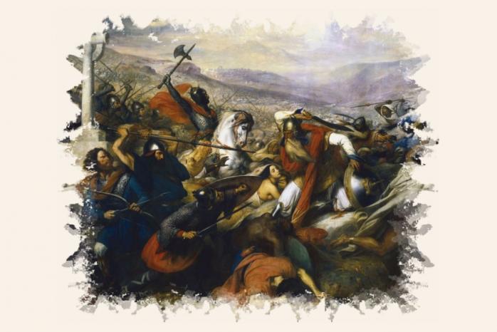 La bataille de Poitiers - Steuben