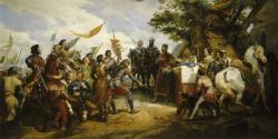La bataille de Bouvines par Horace Vernet